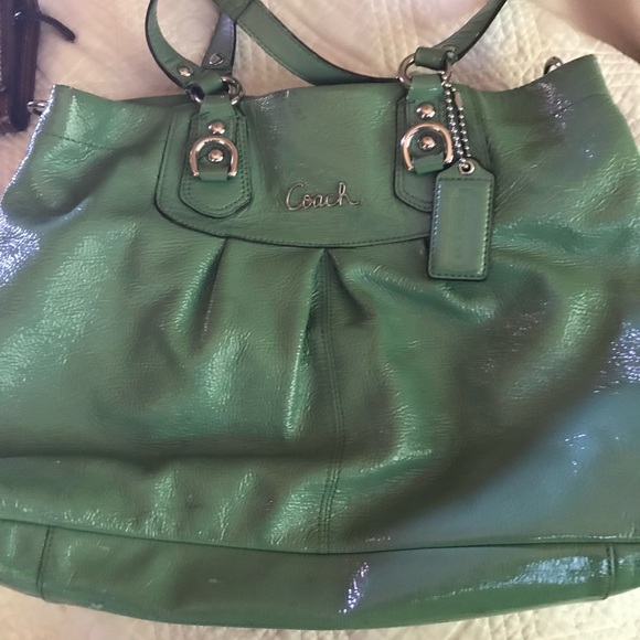 Coach Patent Leather Bag - Picture 1 of 1